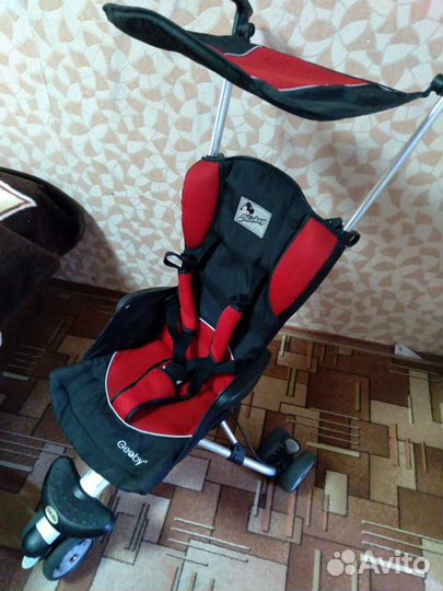 Прогулочная коляска-трость Geoby Mickey