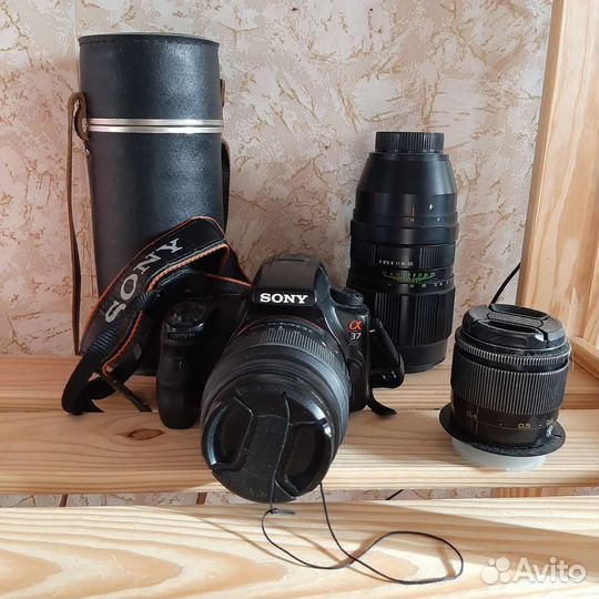 Зеркальный фотоаппарат sony a37