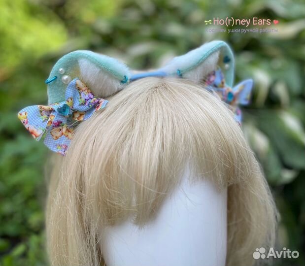 Ушки медвеженка косплей аниме