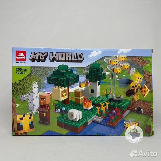 Конструктор (аналог lego) Майнкрафт 250 деталей