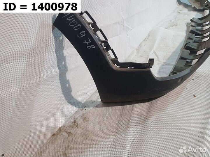 Спойлер заднего бампера Kia Rio