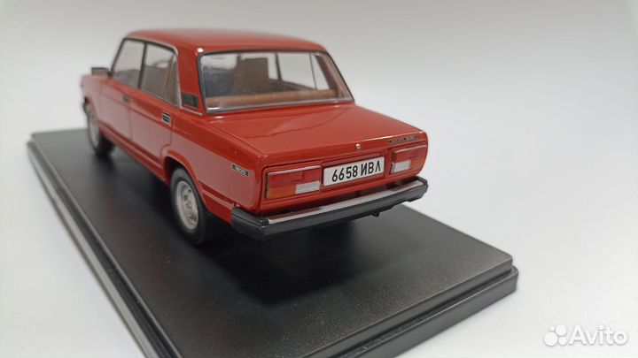 Модель автомобиля 1 24 ваз 2107