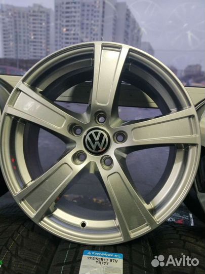 Диски на Фолтцваген тигуан r17 5x112 новые