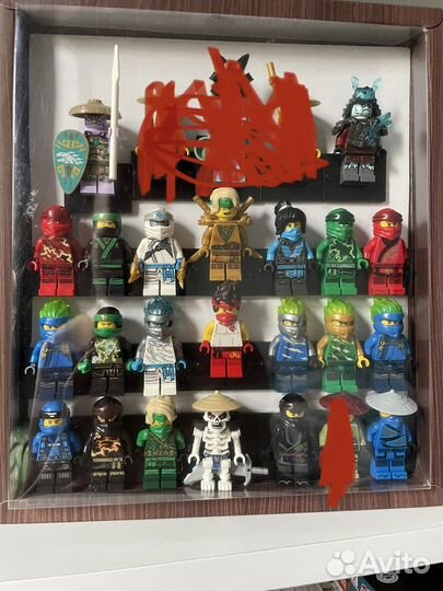 Lego Ninjago минифигурки обмен