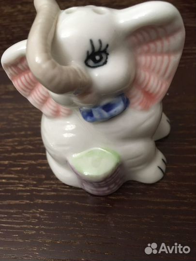 Солонка Слоник фарфор