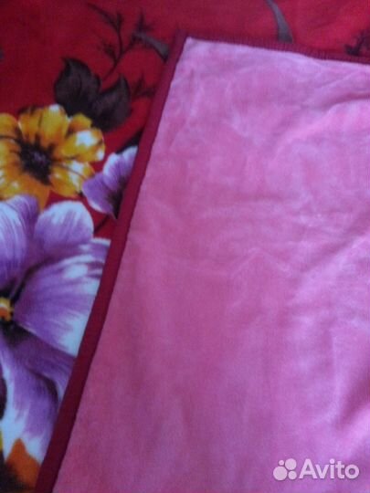 Покрывало велюровое - новое (Корея)