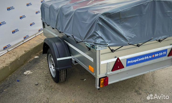 Прицеп Легковой 2,2 х 1,3 Борт 30см Самосвал цинк