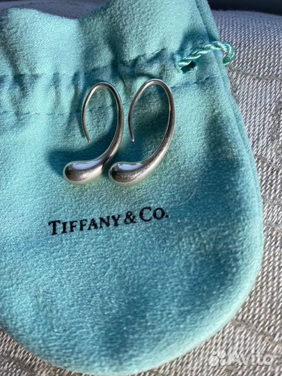 Серебряные серьги Tiffany&Co