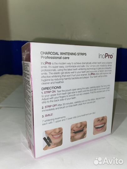 Отбеливающие полоски для зубов InoPro