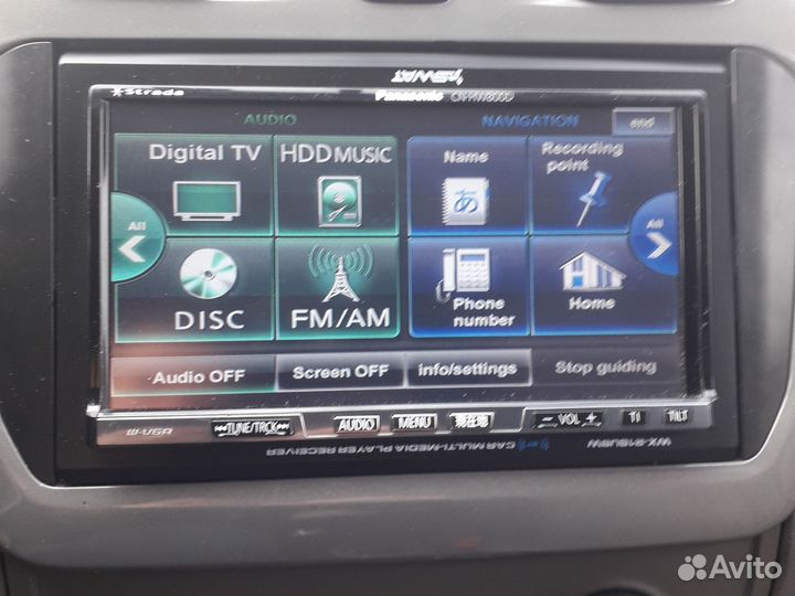 Магнитола Panasonic strada процессорная