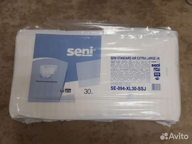 Памперсы для взрослых (4) xl, Пеленки