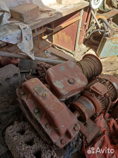 Лебëдка для лодочной станции