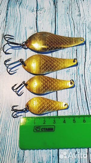 Блесна Серебро Атом 2 Власова