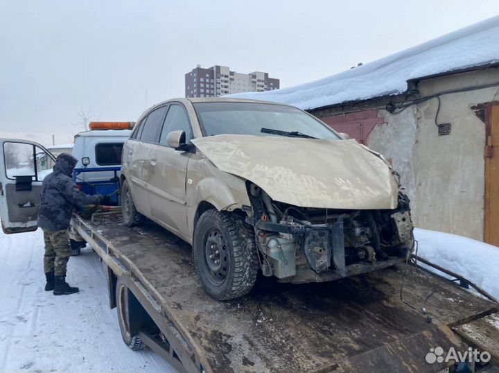 Двигатель на Kia Rio 2. В разбор