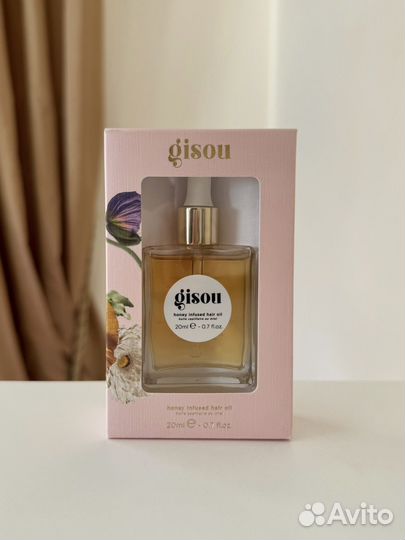 Масло Gisou honey infused hair oil новое