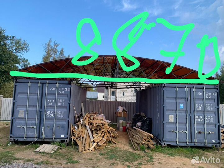 Навес из поликарбоната