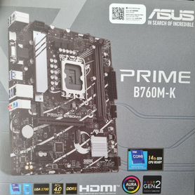 Материнская плата asus prime B760M-K DDR5