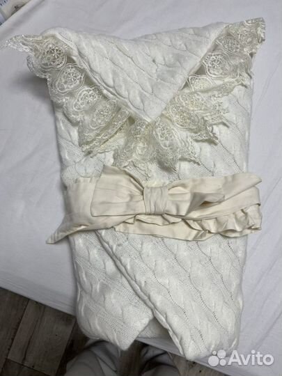 Конверт одеяло на выписку зимний