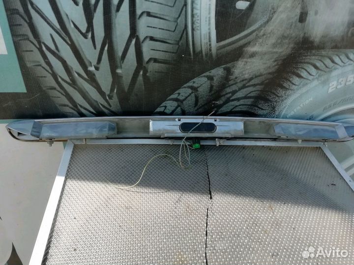 Накладка молдинг багажника подсветки номера Ситрое