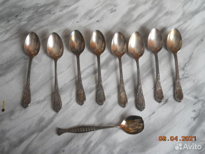 Ложки вилки мельхиор и алюминий в Колпино