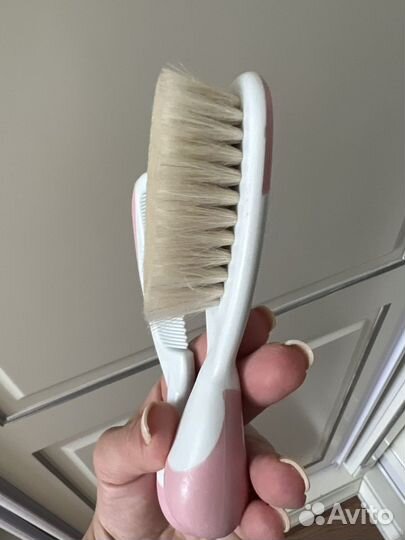 Детская щетка расческа chicco