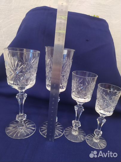 Рюмка на ножке СССР хрусталь