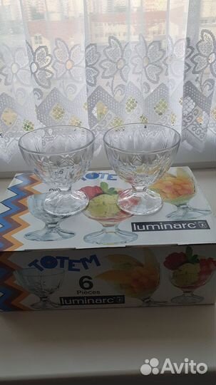 Фужеры креманки