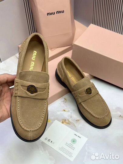 Мокасины Лоферы женские Miu Miu Размер 36-40
