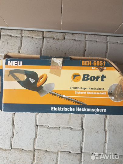 Кусторез электрический бу