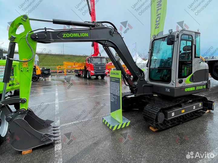 Гусеничный экскаватор Zoomlion ZE60E-10, 2023