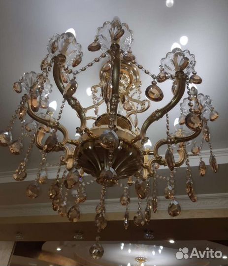 Люстра хрустальная