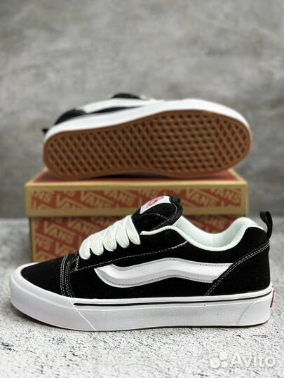 Кроссовки vans knu skool дутыши