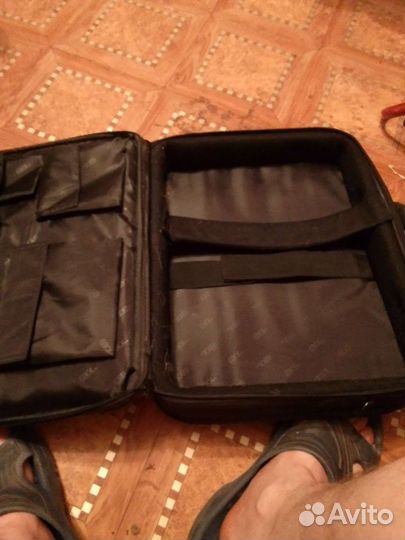 Мужской кожаный портфель бу