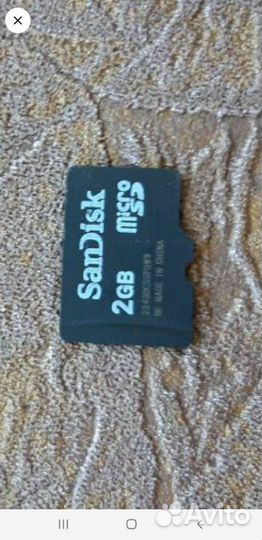 Карта памяти MicroSD