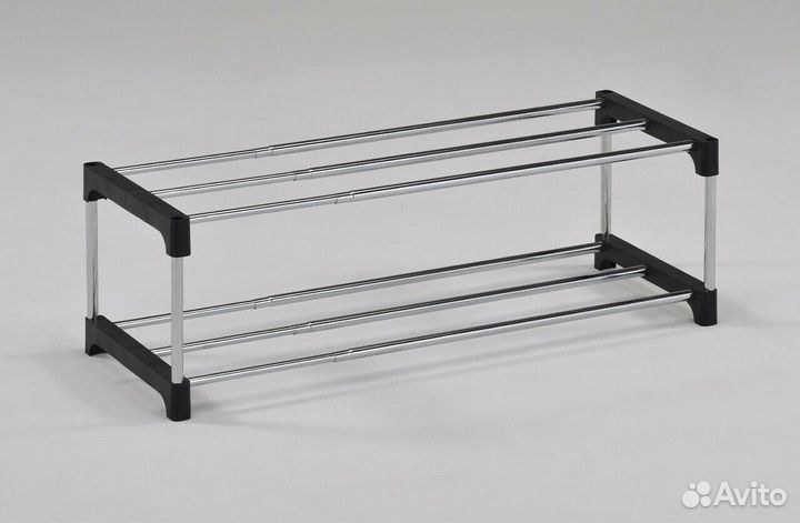 Полка для обуви 2-х ярусная, длина 80 см Нар