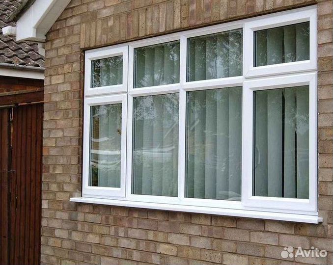 Пластиковые окна и двери под ключ