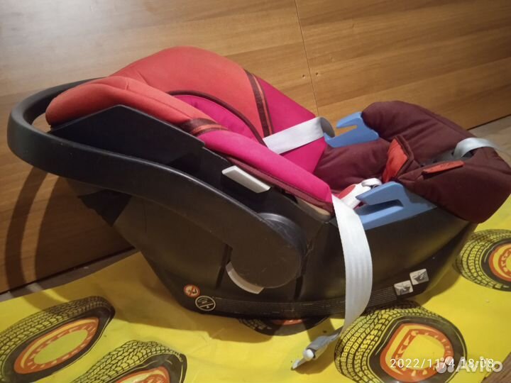 Автокресло Cybex Aton Rumba Red