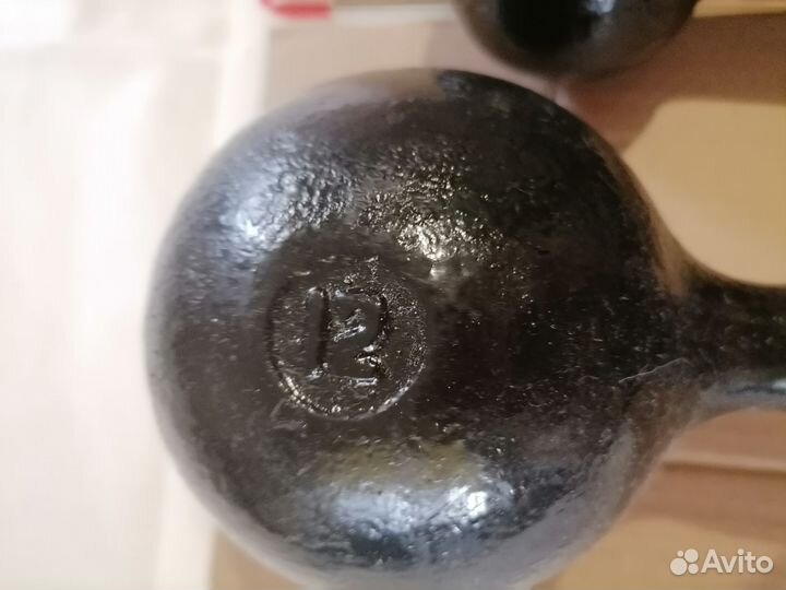 Гантель чугунная СССР