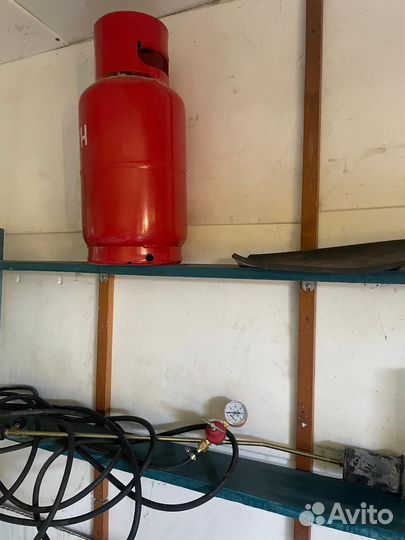 Горелка для кровли с баллоном