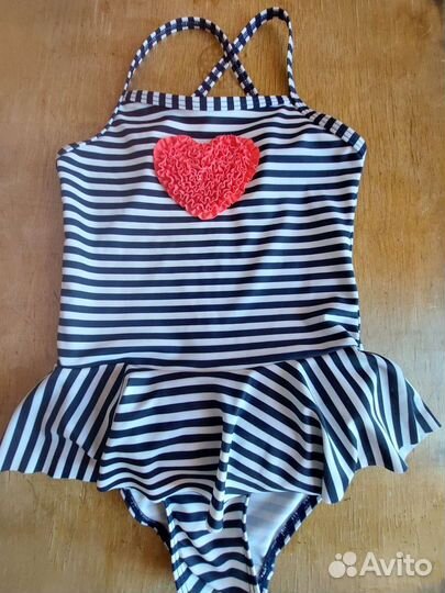 Слитный купальник для девочки 122- 128