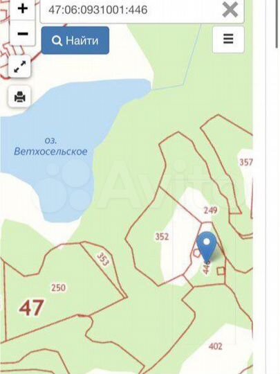 Участок 60 га (СНТ, ДНП)