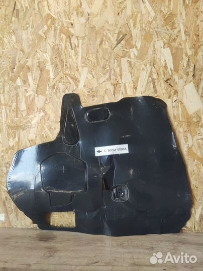 Шумоизоляция двери Nissan Navara D40