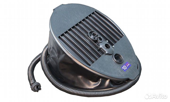 Двухкамерный механический ножной насос 10 литров