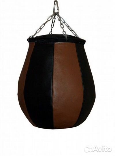 Боксерская груша Рокки 35 кг из натуральной кожи