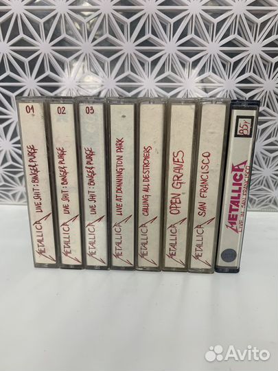 Кассеты с записью 50 шт за 1500