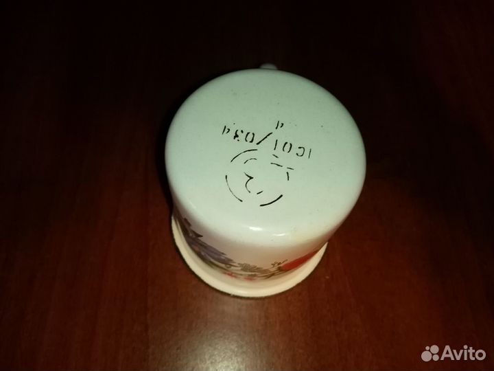 Эмалированная кружка СССР