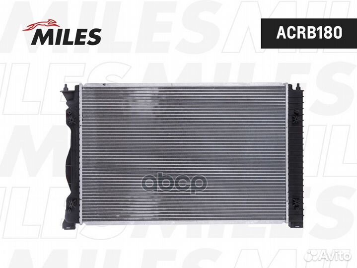 Радиатор audi A6 2.0-3.2 04- шт acrb180 Miles