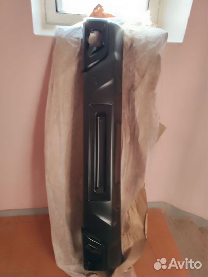 Передний бампер под птф на ниву урбан