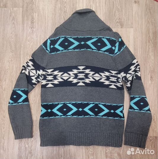 Мужской вязаный кардиган 48