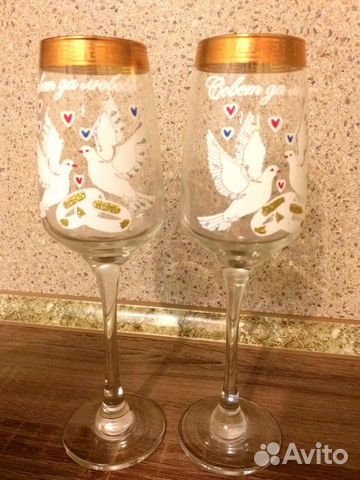 Свадебные бокалы